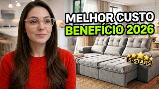 5 Sofás Retráteis de 3 lugares com o melhor custo-benefício 2026