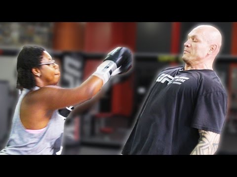 Regular People Try Punching A UFC Fighter