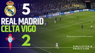REAL MADRID 5-2 CELTA VIGO • Highlights • Copa del Rey 2025 | Simulation/Recreation
