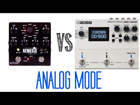 Nemesis vs DD500 - Analog Mode