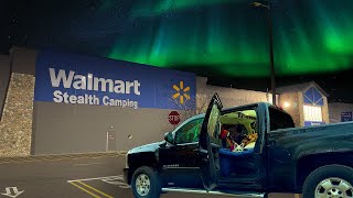 Stealth Truck Camping at Walmart