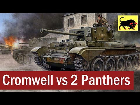 Cromwell vs 2 Panther tanks | September 1944 | Tank Duel