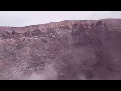 Mount Vesuvius and it's Steaming Cauldron