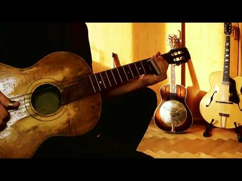 Krbi's Guitar - HEY JOE (Bottleneck, slide, blues Guitar, Hendrix)