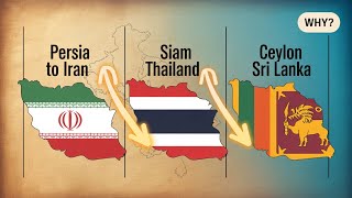 Why These 10 Countries Changed Their Names?