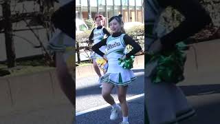 立正大学 チアリーダー 建国記念日 奉祝パレード