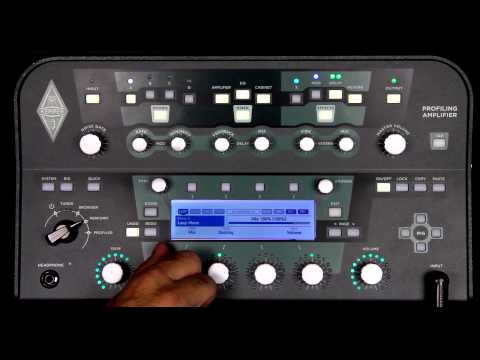 Kemper Profiler Tutorials - Performance Mode (MIDI) - german