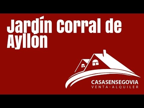 Jardín corral Ayllón