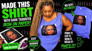 How to Make a T-Shirt at Home WITHOUT DTF or Cricut! Beginner Friendly!