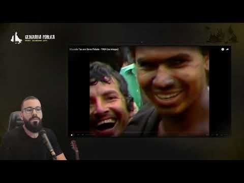 #reaction  de uma reportagem onde Marcelo Tas visita o garimpo de Serra Pelada 1984 | Leandro Leví