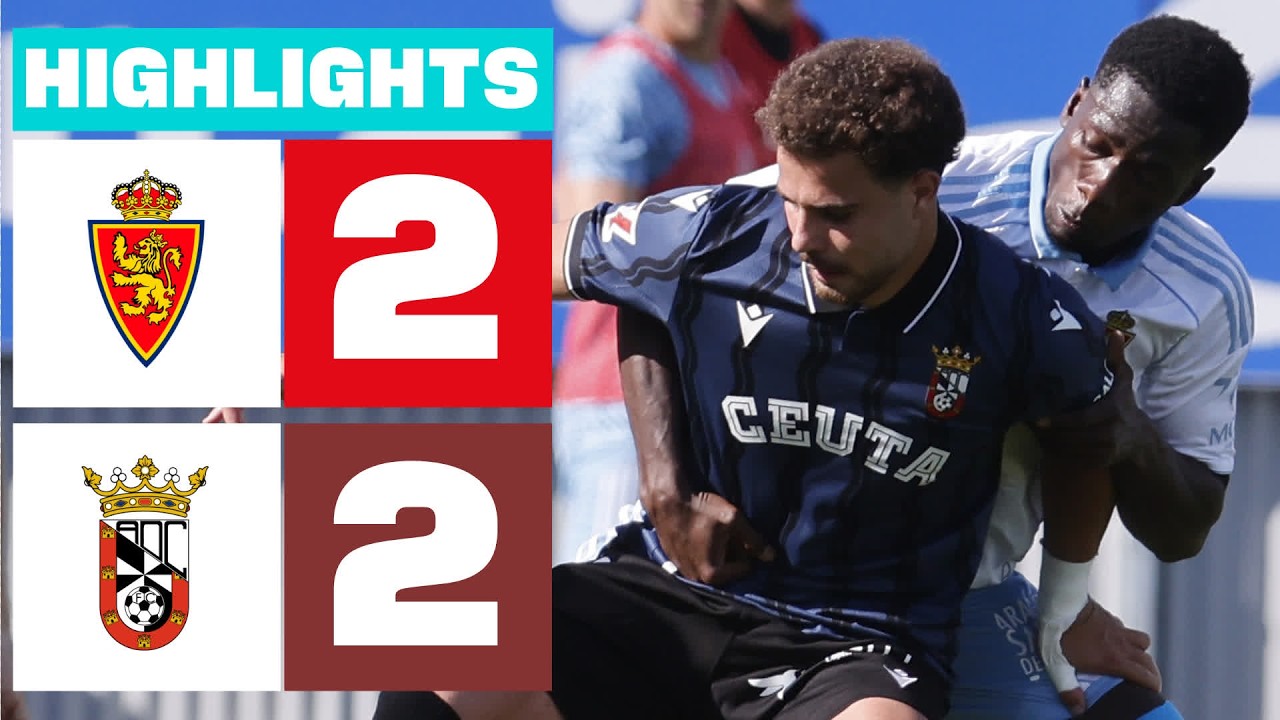 Real Zaragoza vs AD Ceuta Highlights