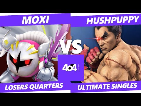 4o4 Smash Night 103 - fc| moxi (Meta Knight) vs Hushpuppy (Kazuya) - Losers Quarter-Final