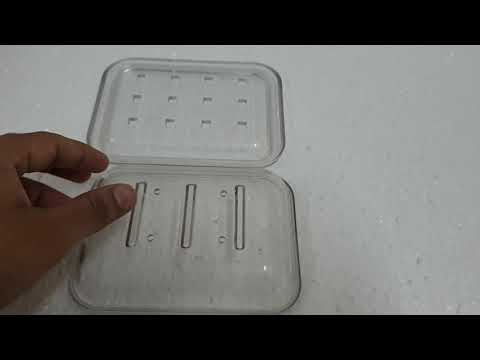 Vr unbreakable acrylic counter soap dish ub, material grade:...