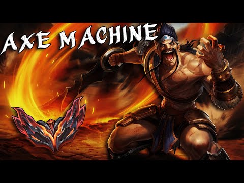 AXE MACHINE DRAVEN