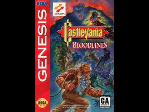 Fave VGM #641: Castlevania: Bloodlines ~ "The Sinking Old Sanctuary"