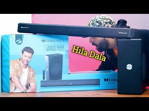 Thumbnail for Zebronics Zeb-Juke Bar 8700 Pro Dolby Audio Wireless Subwoofer Soundbar Review | BR Tech Films