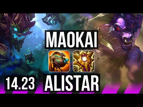 MAOKAI & Xerath vs ALISTAR & Smolder (SUP) | KR Master | 14.23