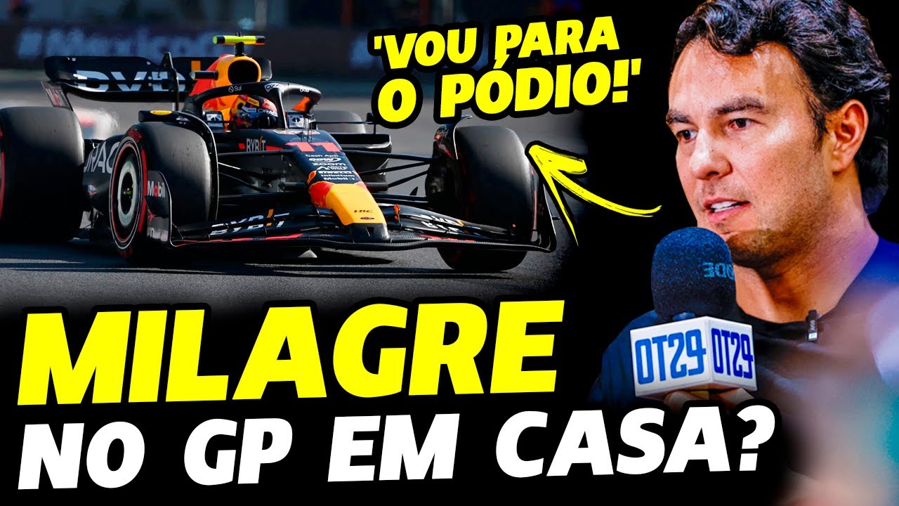 PEREZ REBATE RUMORES DE APOSENTADORIA E TRAÇA META AMBICIOSA PARA GP DO MÉXICO | FÓRMULA 1 |GPEMCASA