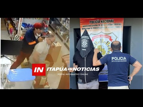 POLICÍA DETIENE A SOSPECHOSO POR ASALTO ARMADO EN BELLA VISTA