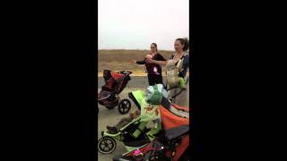 Babywearing Moms Exercise while Hiking