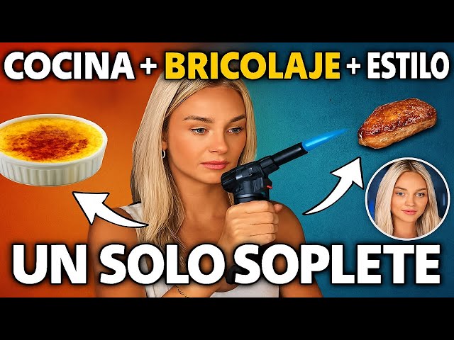 Vídeo relacionado con Sondiko Soplete de Cocina S907, Soplete Cocina con Indicador de Combustible, Soplete Recargable con Bloqueo de Seguridad y Llama Ajustable, Soplete Pequeño Para Crema Catalana (Gas No Incluido)