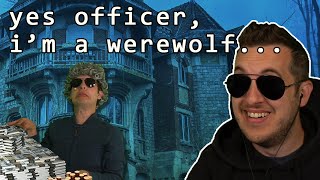 when clueless scammers try arresting a werewolf...