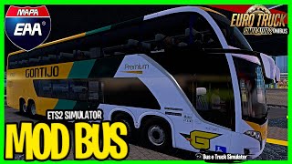 MAPA EAA - VISSTA BUSS DD | GONTIJO | SÃO PAULO/BELO HORIZONTE | ETS2 MOD BUS