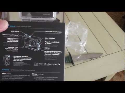 GoPro HD Hero 3 Black Edition Unboxing