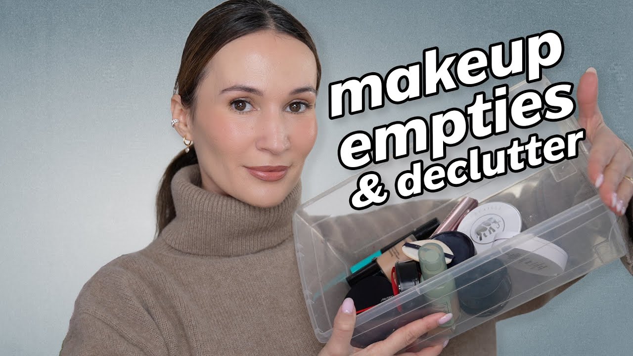 The Year-End Edit: Makeup Empties & My Final Declutter