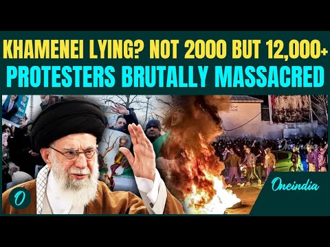 Iran Protests BREAKING: 12000+ Iranians BRUTALLY KILLED By Khamenei’s Forces? Iran’s Lies EXPOSED