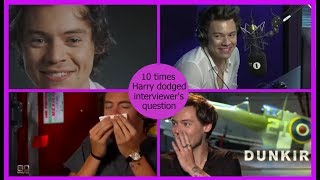 10 times Harry dodged interviewer's question