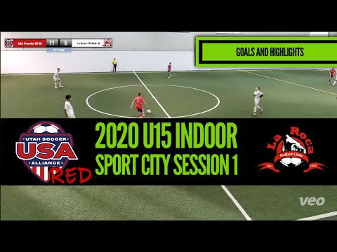 HIGHLIGHTS | 2020 U15 Indoor- USA Premier 06 BS (Red) vs La Roca CB Red B - Veo
