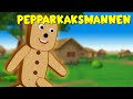 Pepparkaksmannen - Sagor för barn - Tecknat på Svenska