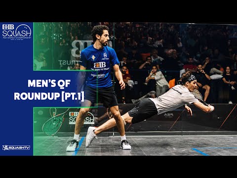 PSA World Championships Cairo 2022 - Men's QF Roundup [Pt.1]