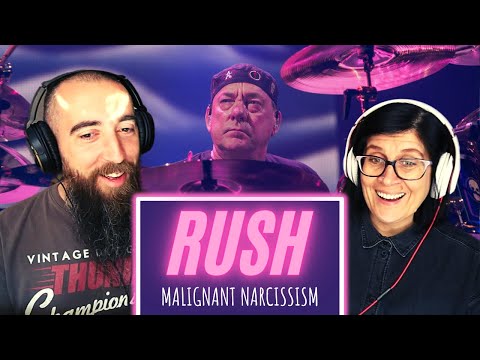Rush - Malignant Narcissism (REACTION) with my wife