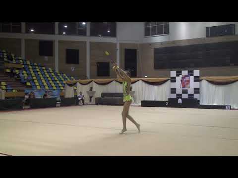Alexandra Jucan Clubs CSS Nr  2 Baia Mare Juniors Level B Arad Trophy Rhythmic 20 October 2018
