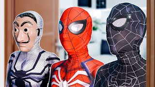TEAM SPIDER-MAN Action Story IN REAL LIFE  SPIDER 