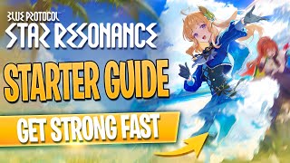 Como ficar forte RÁPIDO no Protocolo Azul Star Resonance
