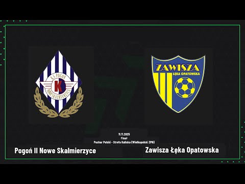 Skrót | Pogoń II Nowe Skalmierzyce - Zawisza Łęka Opatowska 3:3 k.6:5 | PP - Strefa Kaliska (WZPN)