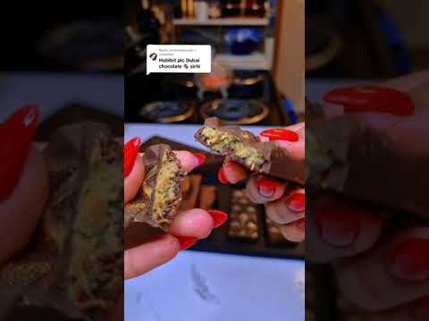 ታዋቂዉ የዱባይ ቸኮሌት በቤት ዉስጥ አዘገጃጀት | Dubai Pistachio Chocolate Bar Recipe