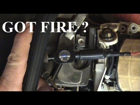 STIHL  MS251C  Ignition  Coil Test  Got  Fire ?  Easy Test Coil