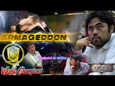 FINAL!!! Magnus Vs Hikaru Nakamura || World Rapid and Blitz Chess Champions 