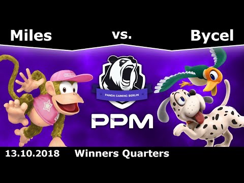Big PPM X - Miles (Diddy Kong) Vs. Bycel (Dunk Hunt) - Winners Quarters