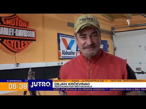 JUTRO - Užičanin restaurira "Harlije" | PRVA