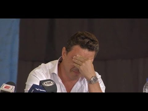 GALLARDO SE EMOCIONA y LLORA al VISITAR su ESCUELA PRIMARIA