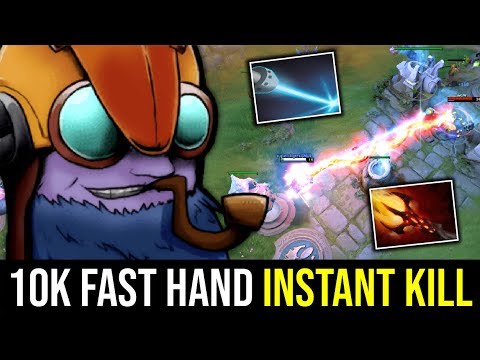10K FAST HAND..!! Insane Fast Hand Tinker Instant Kill by Abed 7.22d | Dota 2