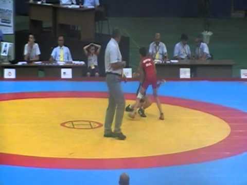 Evropean 2010 cadet - Sarajevo  42kg  Yoto Hristov BUL- Германия GR