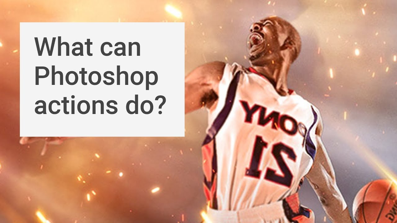 What can Photoshop actions do?