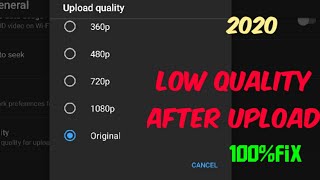 Youtube Upload video quality settings|low quality after upload in YouTube|d8sgaming
