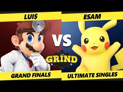 Smash Ultimate - Lui$ (Mario, Dr. Mario) Vs. ESAM (Palu, Pikachu) The Grind 92 SSBU Grand Finals